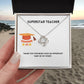 Superstar Teacher | Thank You | Pendant Necklace