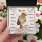 You Are Celebrated | Queen Pendant Necklace