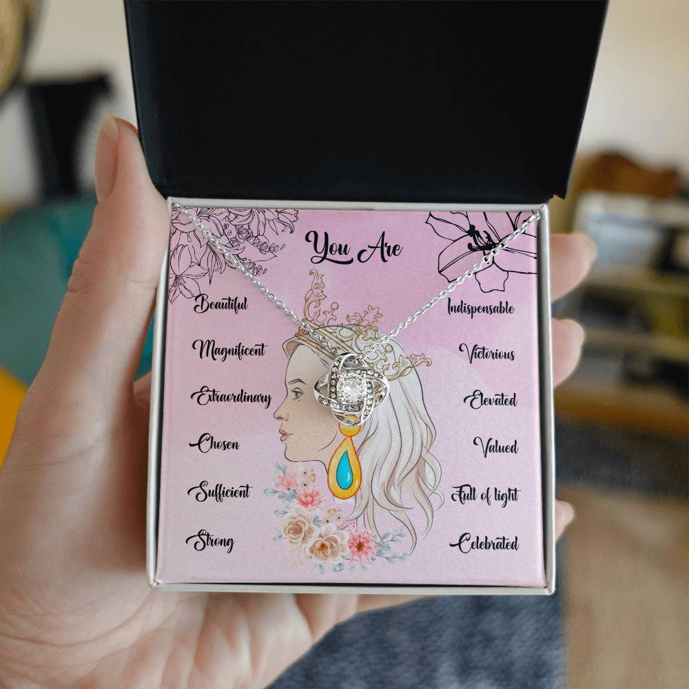You Are Magnificent | Queen Pendant Necklace