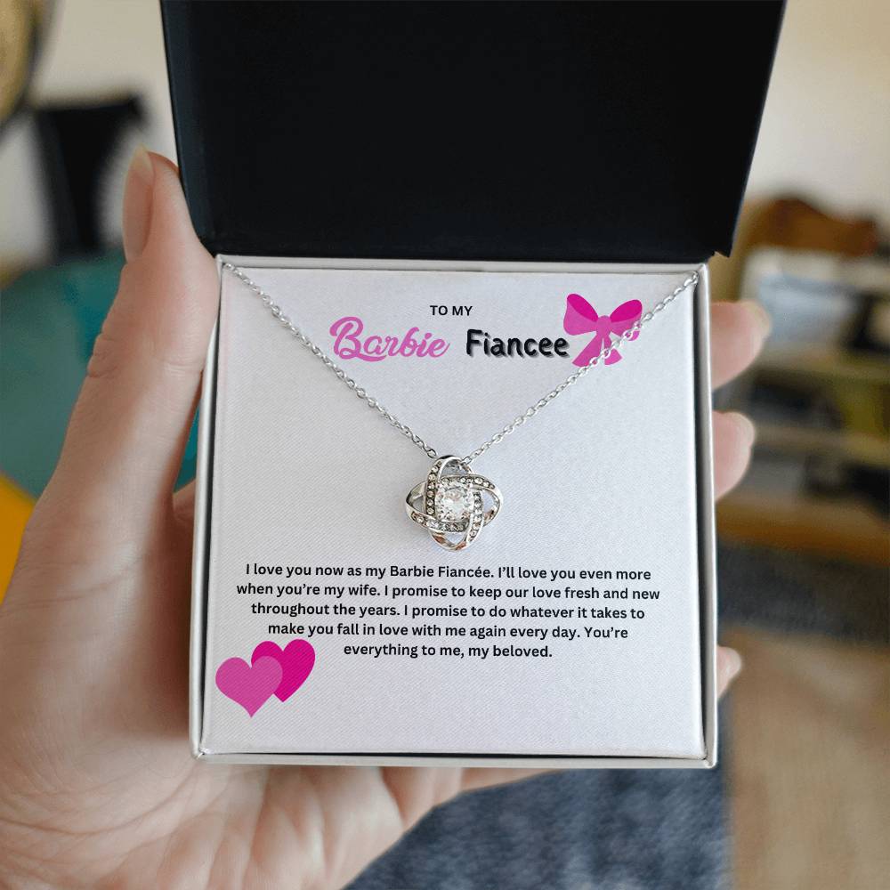 To My Barbie Fiancee | I Promise To Keep Our Love Fresh | Pendant Necklace