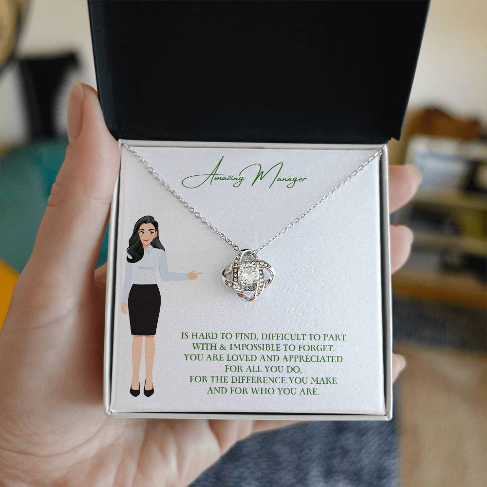 Amazing Manager Is Hard To Find | Professional Pendant Necklace Gift