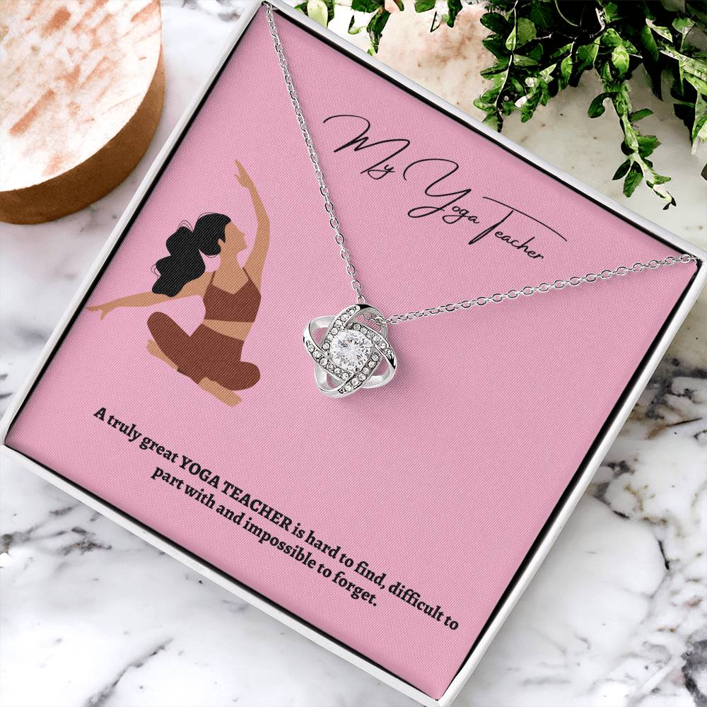 My Yoga Teacher | Professional Pendant Necklace Gift