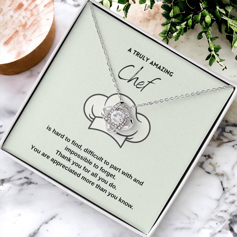 A Truly Amazing Chef | Thank You For All You Do | Pendant Necklace