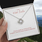To My Work Bestie | Chance Made Us Colleagues | Professional Necklace Gift