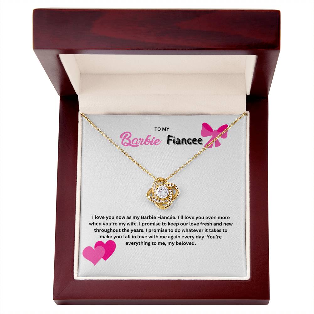 To My Barbie Fiancee | I Promise To Keep Our Love Fresh | Pendant Necklace