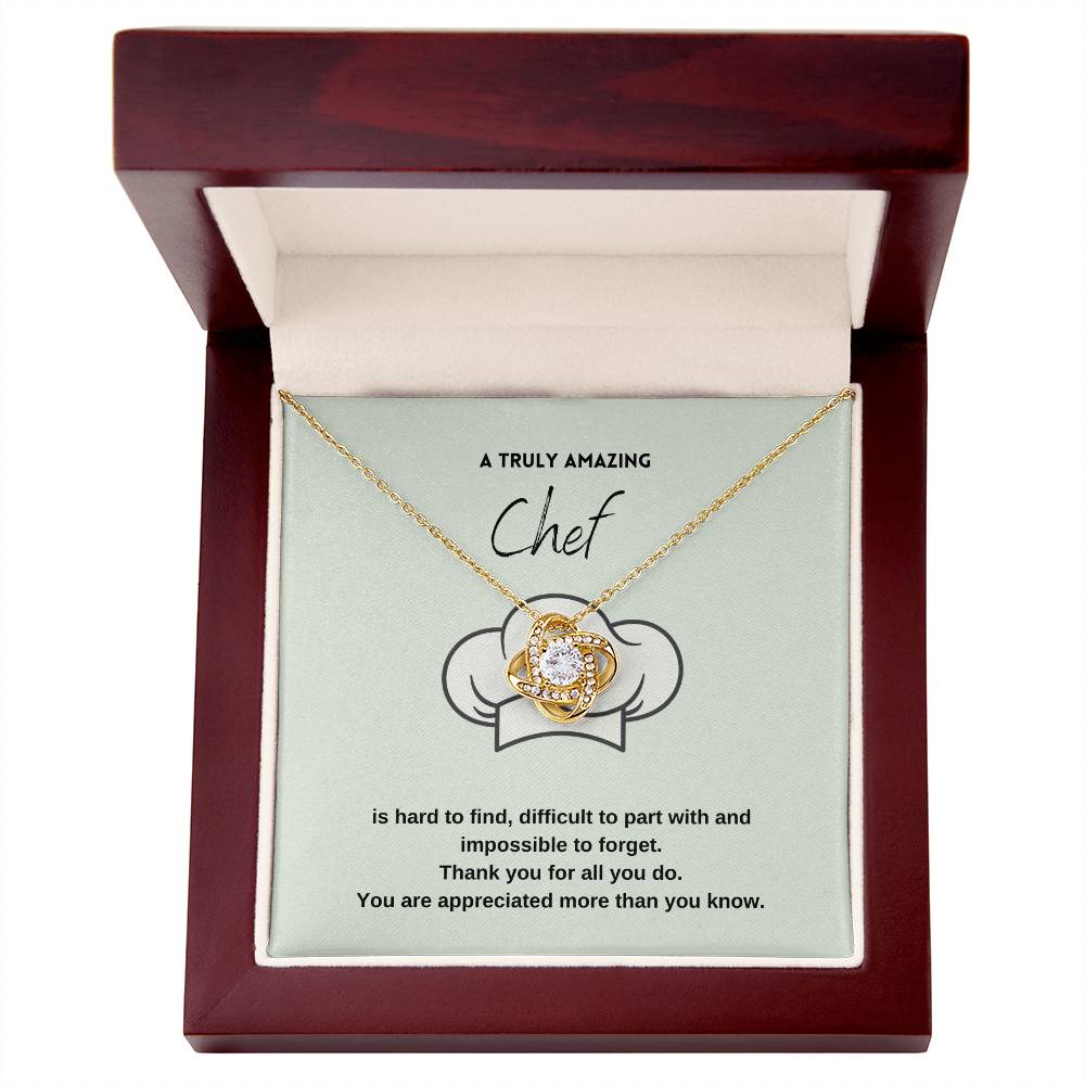 A Truly Amazing Chef | Thank You For All You Do | Pendant Necklace