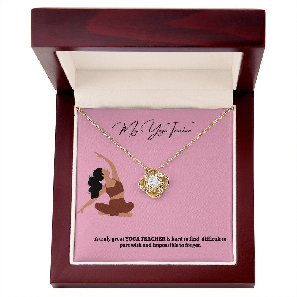 My Yoga Teacher | Professional Pendant Necklace Gift