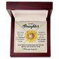 Lovely Flower Strength & Beauty - Gift for Daughter - Love Knot Necklace