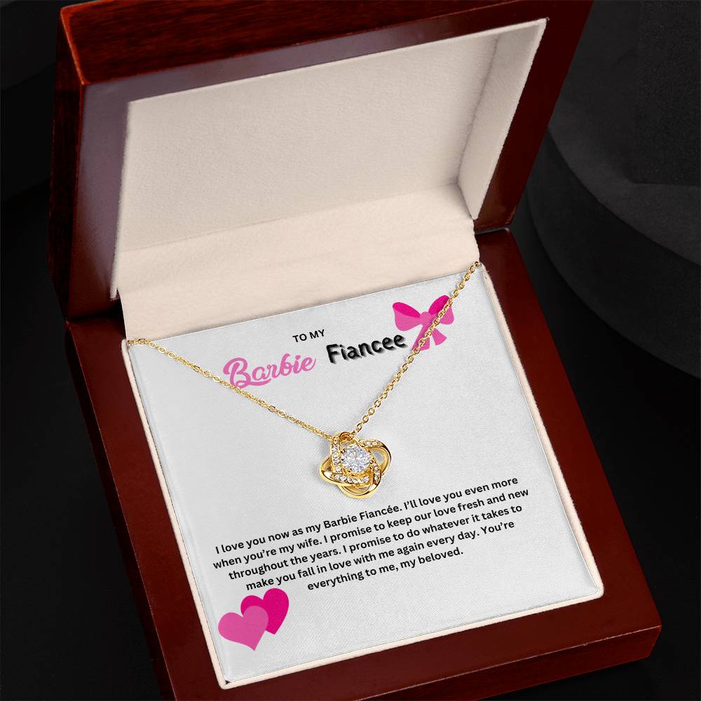 To My Barbie Fiancee | I Promise To Keep Our Love Fresh | Pendant Necklace