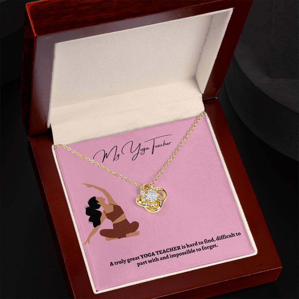 My Yoga Teacher | Professional Pendant Necklace Gift