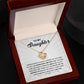 Spend More Time - Gift for Daughter - Love Knot Necklace