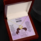 Thank You Mom | Thank You For Being My Mom | Pendant Necklace