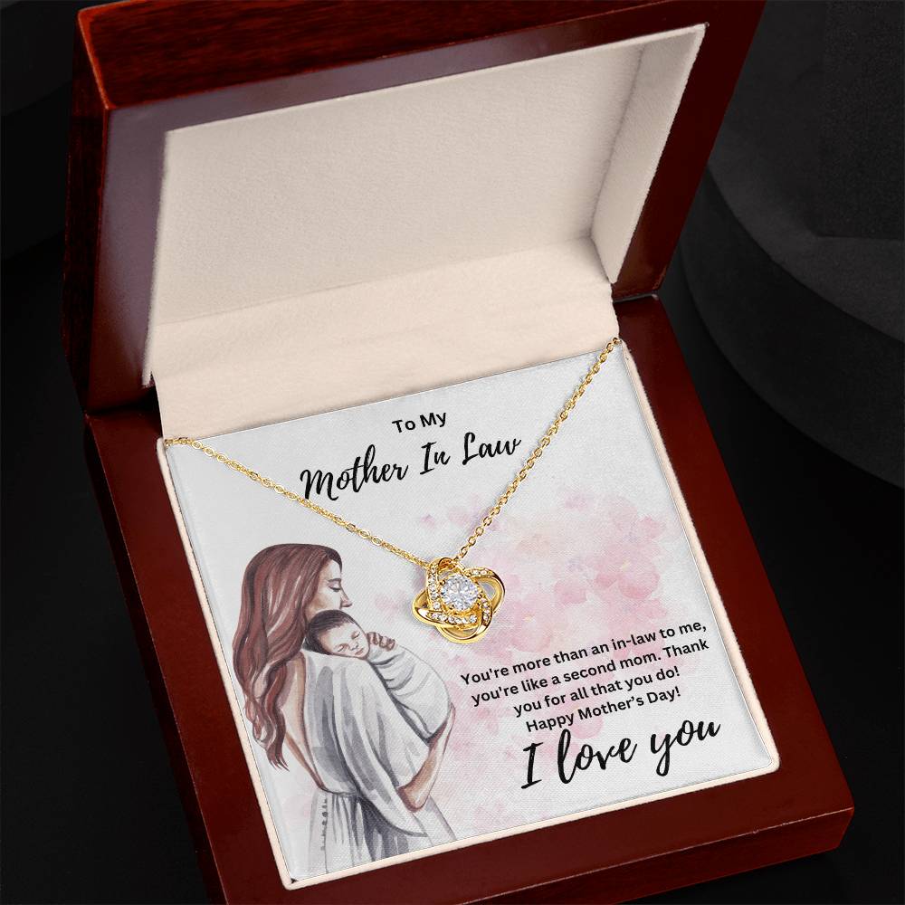 To My Mother In Law | Happy Mother's Day | Jewelry Necklace