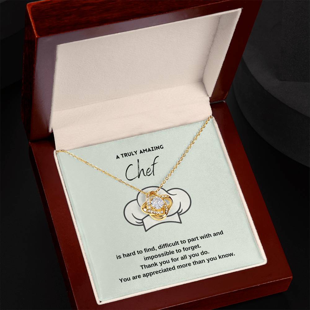 A Truly Amazing Chef | Thank You For All You Do | Pendant Necklace