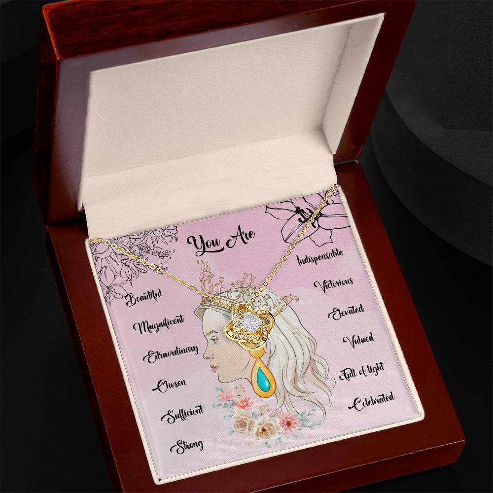 You Are Magnificent | Queen Pendant Necklace