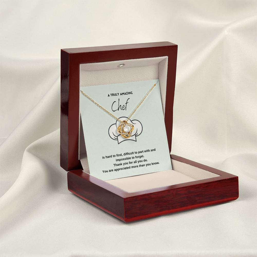 A Truly Amazing Chef | Thank You For All You Do | Pendant Necklace