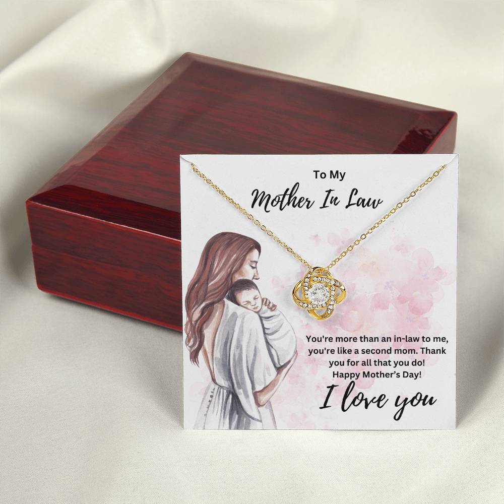 To My Mother In Law | Happy Mother's Day | Jewelry Necklace