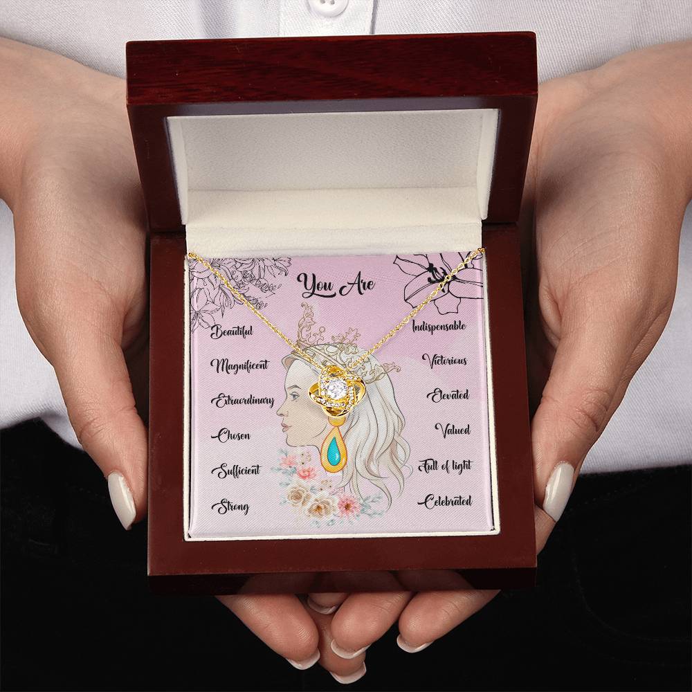 You Are Magnificent | Queen Pendant Necklace