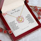 To My Bonus Daughter | You Are Braver Than You Believe | Jewelry Necklace