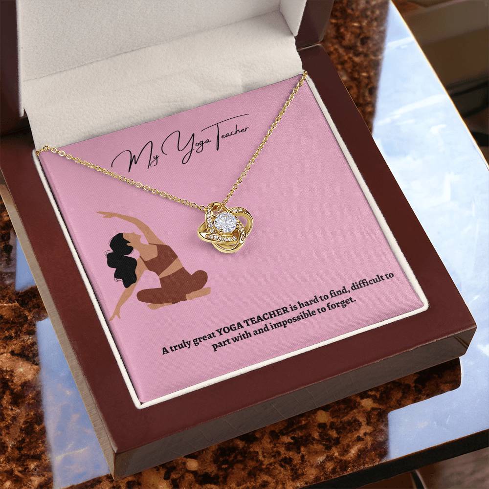 My Yoga Teacher | Professional Pendant Necklace Gift