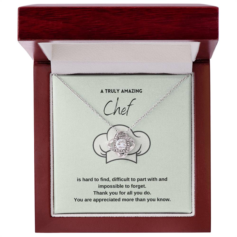 A Truly Amazing Chef | Thank You For All You Do | Pendant Necklace