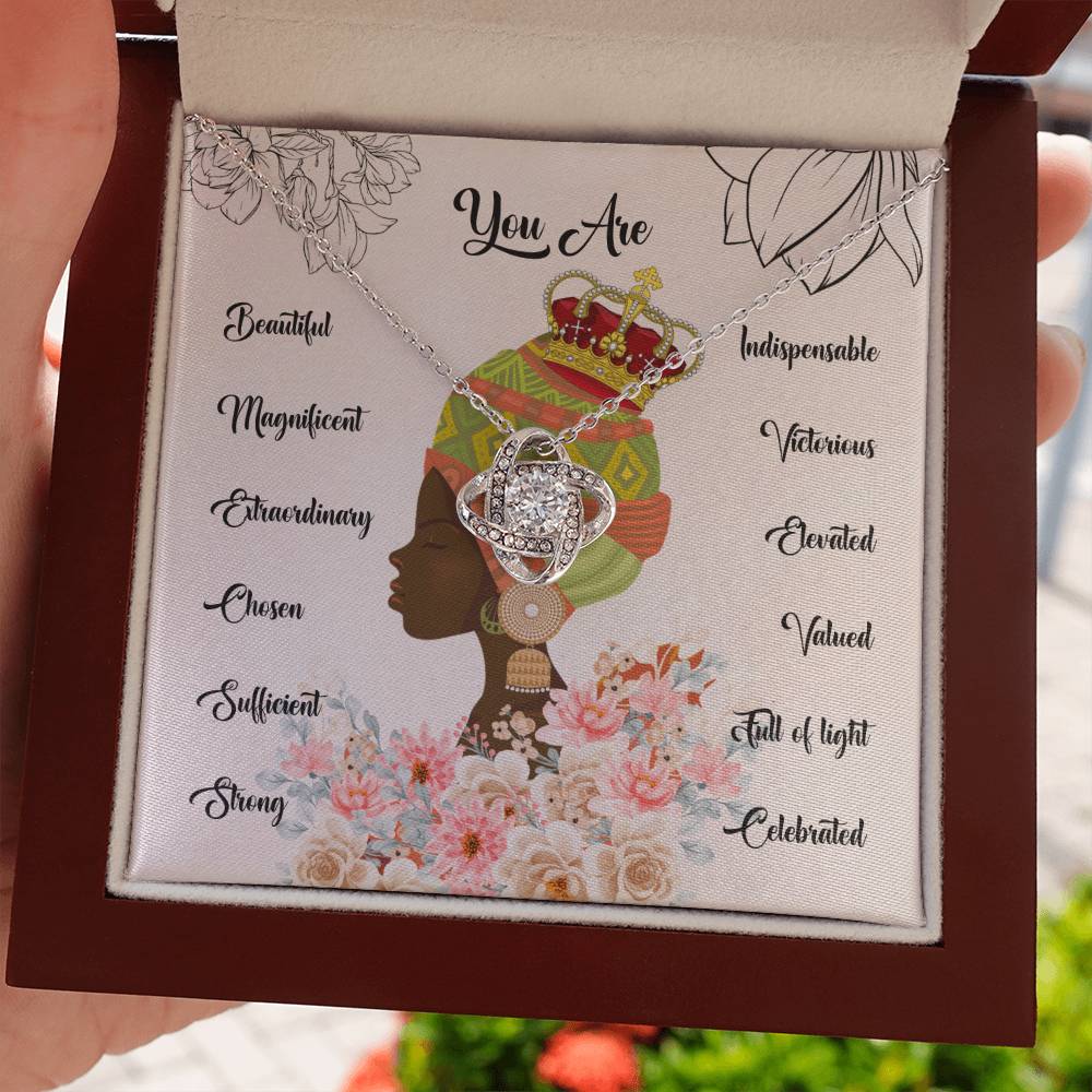 You Are Celebrated | Queen Pendant Necklace