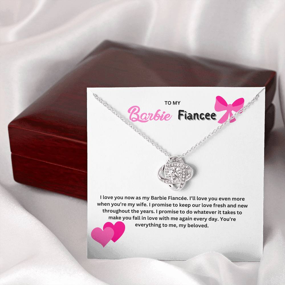 To My Barbie Fiancee | I Promise To Keep Our Love Fresh | Pendant Necklace