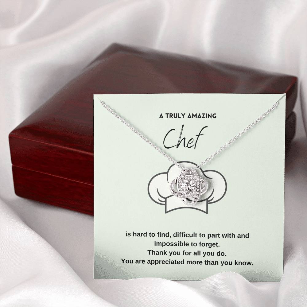 A Truly Amazing Chef | Thank You For All You Do | Pendant Necklace