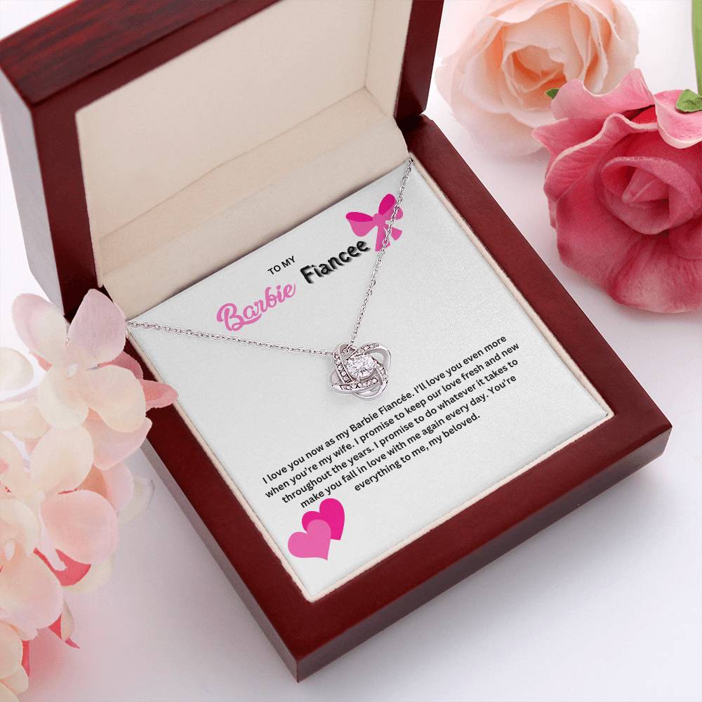 To My Barbie Fiancee | I Promise To Keep Our Love Fresh | Pendant Necklace