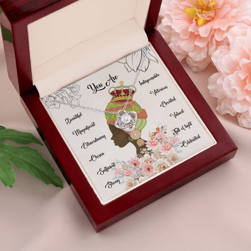 You Are Celebrated | Queen Pendant Necklace