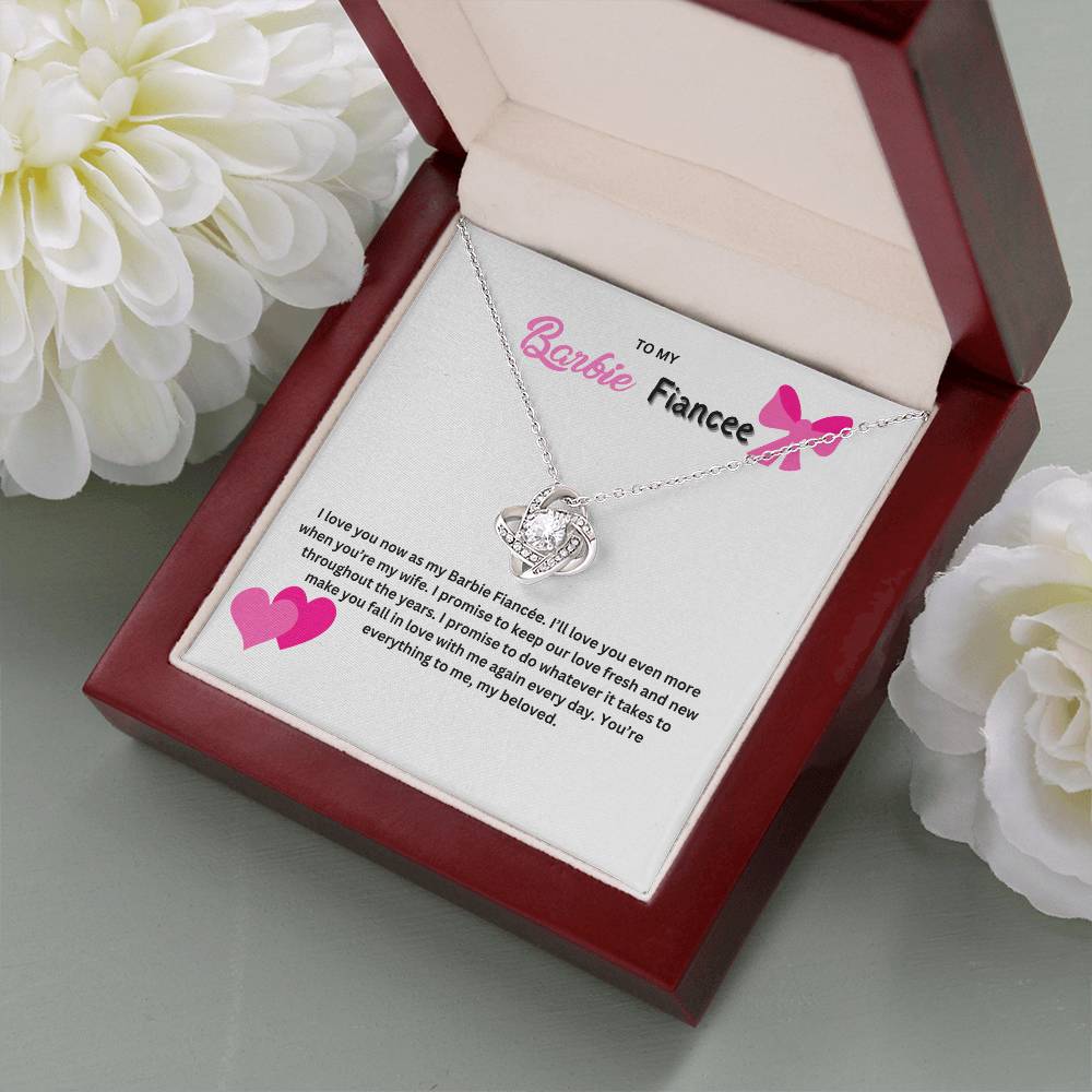 To My Barbie Fiancee | I Promise To Keep Our Love Fresh | Pendant Necklace