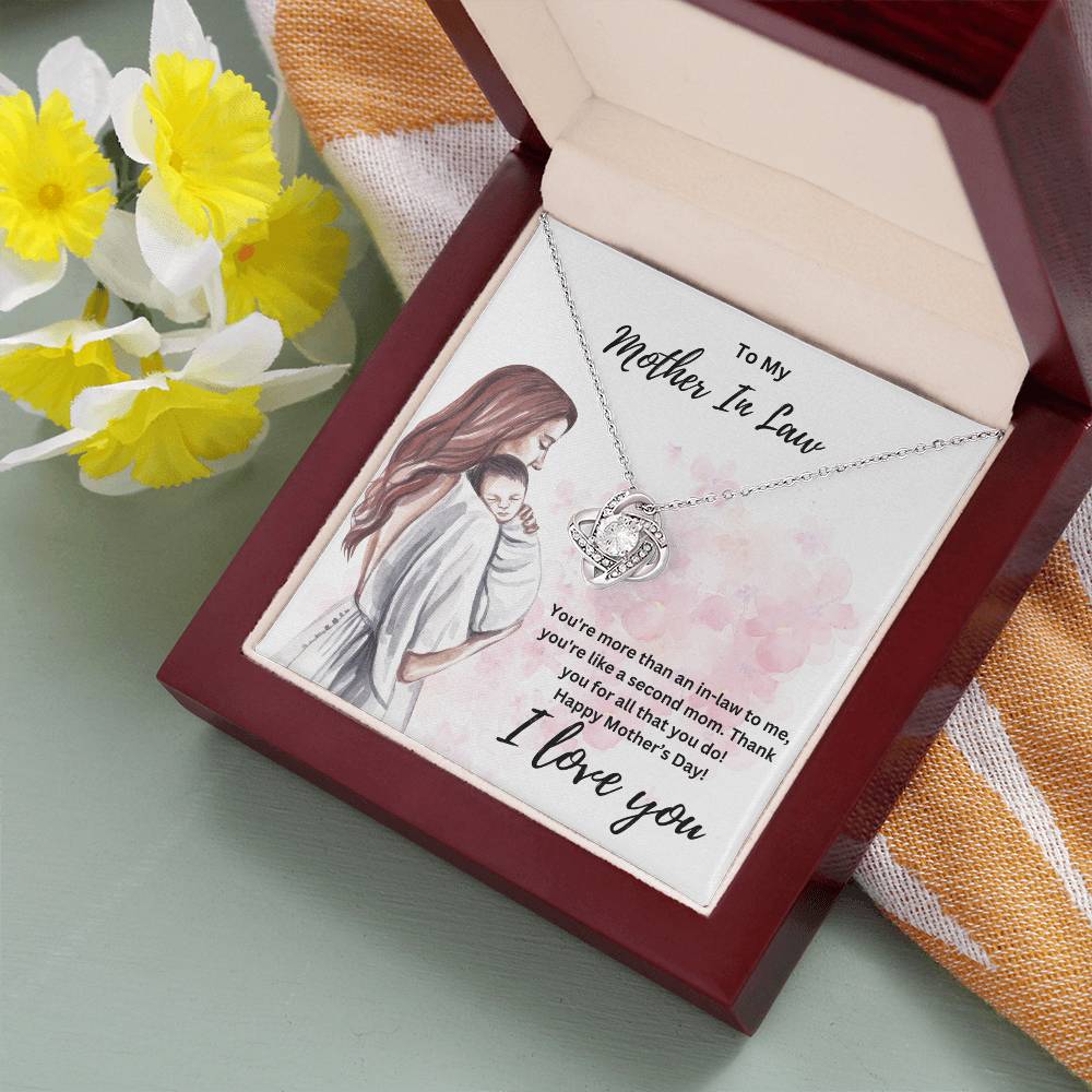 To My Mother In Law | Happy Mother's Day | Jewelry Necklace