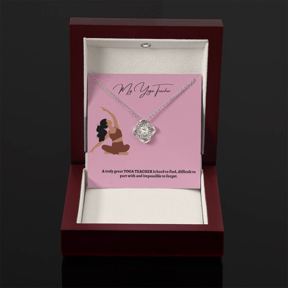 My Yoga Teacher | Professional Pendant Necklace Gift