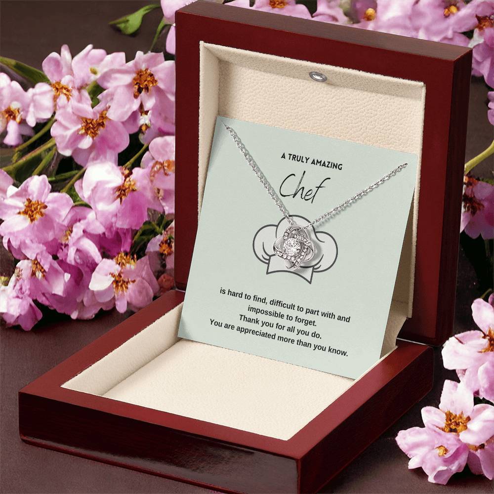 A Truly Amazing Chef | Thank You For All You Do | Pendant Necklace