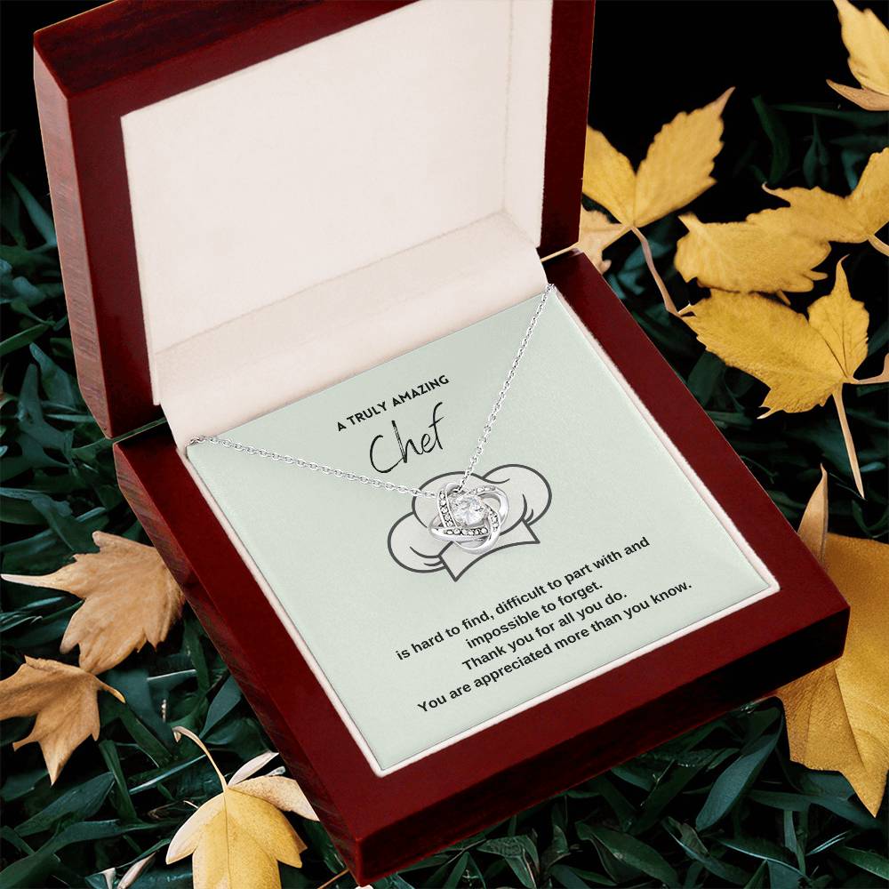 A Truly Amazing Chef | Thank You For All You Do | Pendant Necklace
