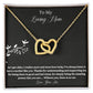 To My Loving Mom | Thanks For Your Understanding | Pendant Necklace