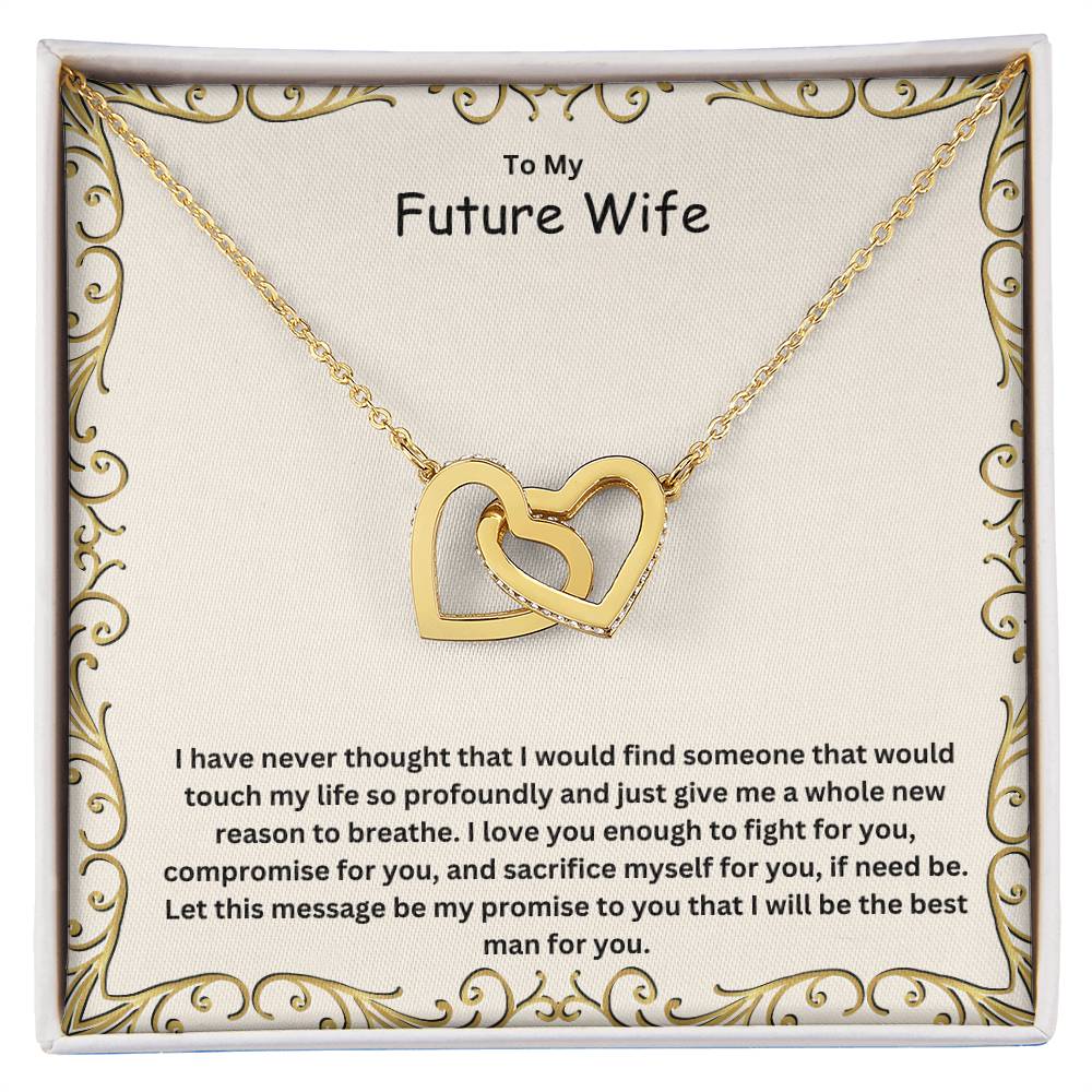 To My Future Wife | I Will Be The Best Man For You | Jewelry Necklace