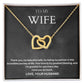 To My Wife | Your Love Is My Greatest Blessing | Love Pendant Necklace