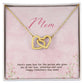 Mom | Happy Valentine's Day | Pendant Necklace