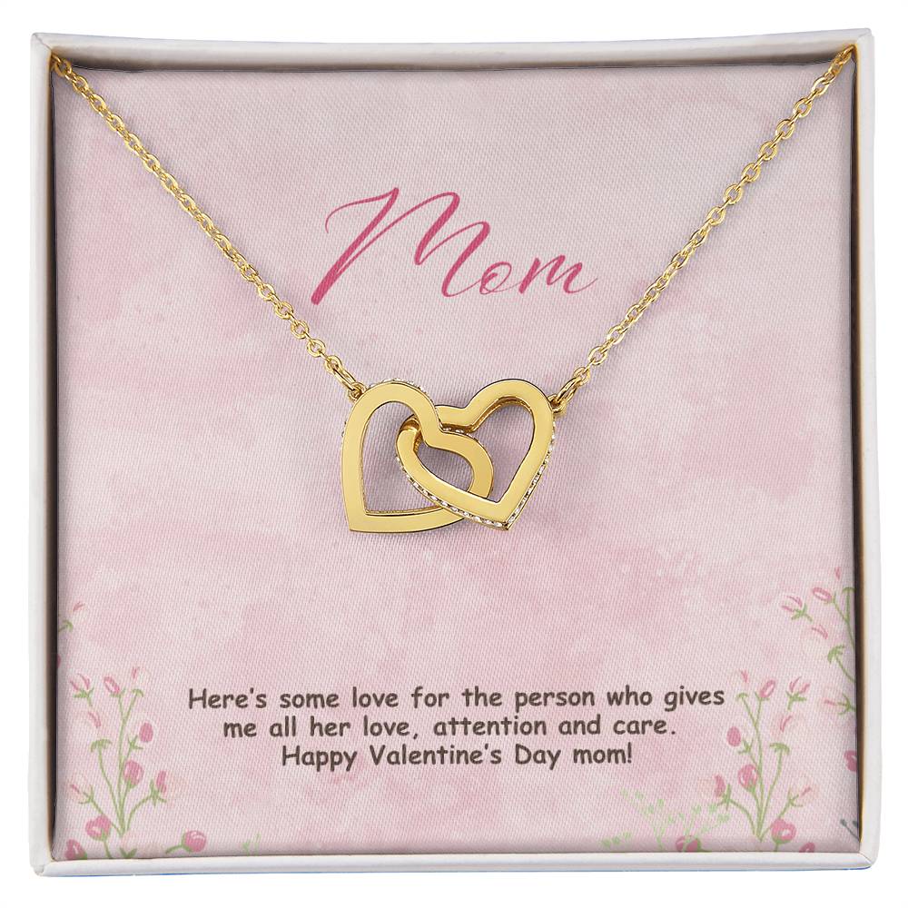 Mom | Happy Valentine's Day | Pendant Necklace