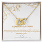 Congratulations | Motherhood Is The Most Beautiful Thing In The World | Pregnancy Necklace Gift