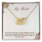 My Bestie | Thank You For Being Such A Great Friend | Hearts Necklace