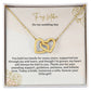 To My Mother On My Wedding Day | Pendant Necklace