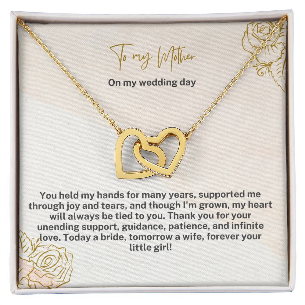 To My Mother On My Wedding Day | Pendant Necklace