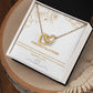 Congratulations | Motherhood Is The Most Beautiful Thing In The World | Pregnancy Necklace Gift