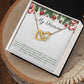 My Fiancee | Merry Christmas | Love Pendant Necklace
