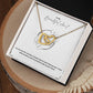 To My Beautiful Aunt | You Do More For Me Than A Friend | Love Pendant Necklace
