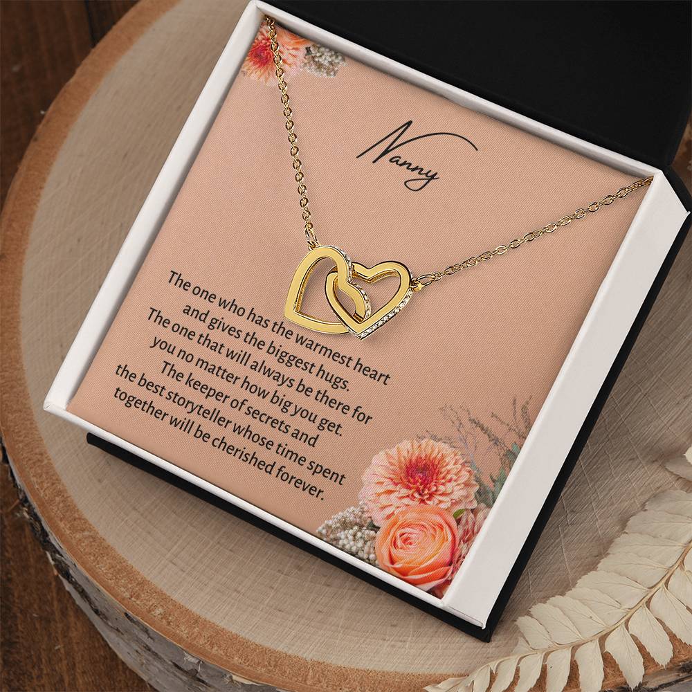 Nanny | The One Who Has The Warmest Heart | Professional Necklace Gift
