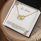 My Bestie | Thank You For Being Such A Great Friend | Hearts Necklace