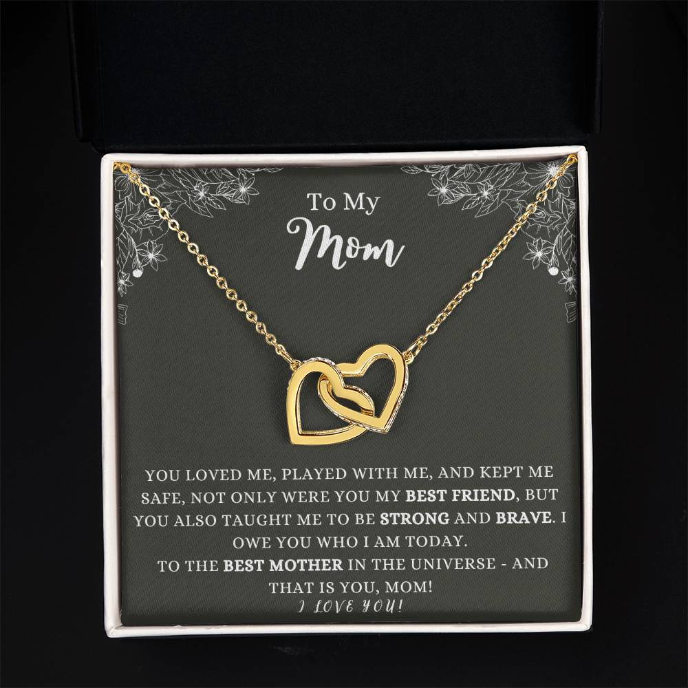 To My Mom | Heart Pendant Necklace